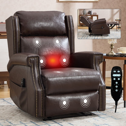 Manual Recliner With Vibrations and Heat