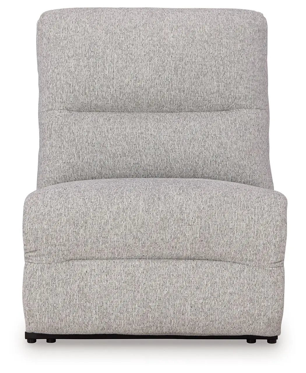 Acklen Place reclining sectional in light gray textured fabric on Tampa Home & Garden Store