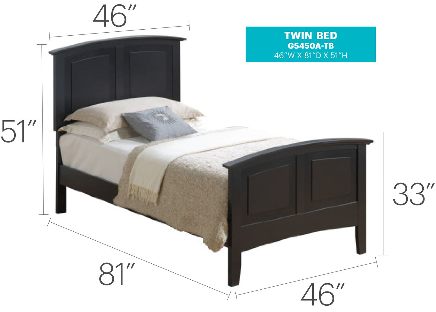 Modern Farmhouse Arch Bed With Real Veneers