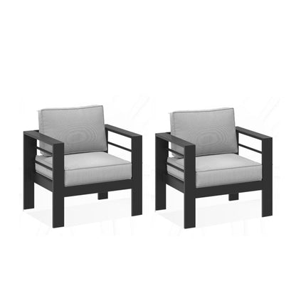 All Weather Patio Chairs and Thick Foam Cushions