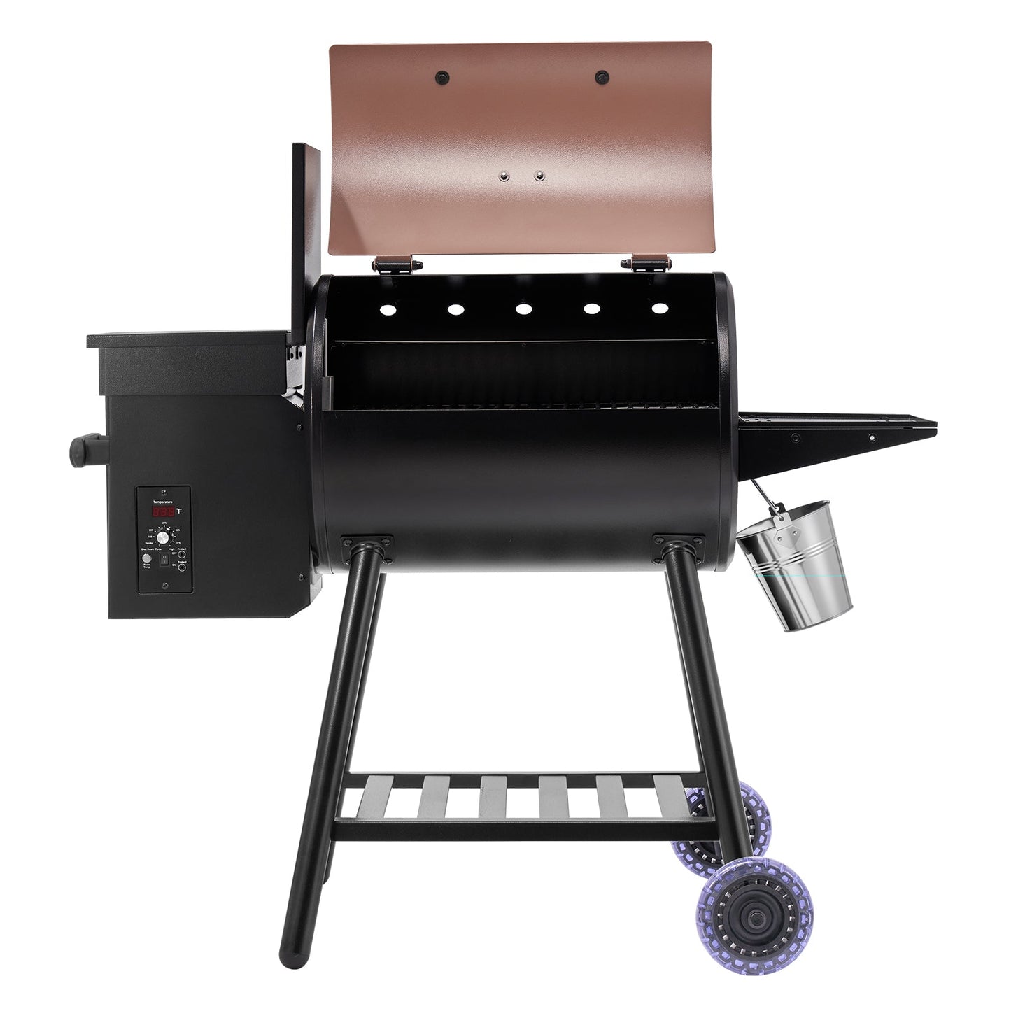 Wood Pellet Grill Smoker for Outdoor BBQs