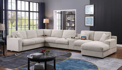Celine Fabric Corner Sectional Sofa Right Chaise