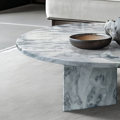 Luxury Marble Coffee Table With Unique Veining