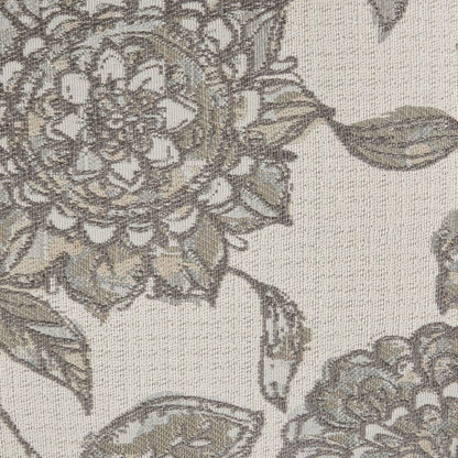 Swivel chair upholstery fabric in beige-gray damask pattern with textured weave on Tampa Home & Garden Store
