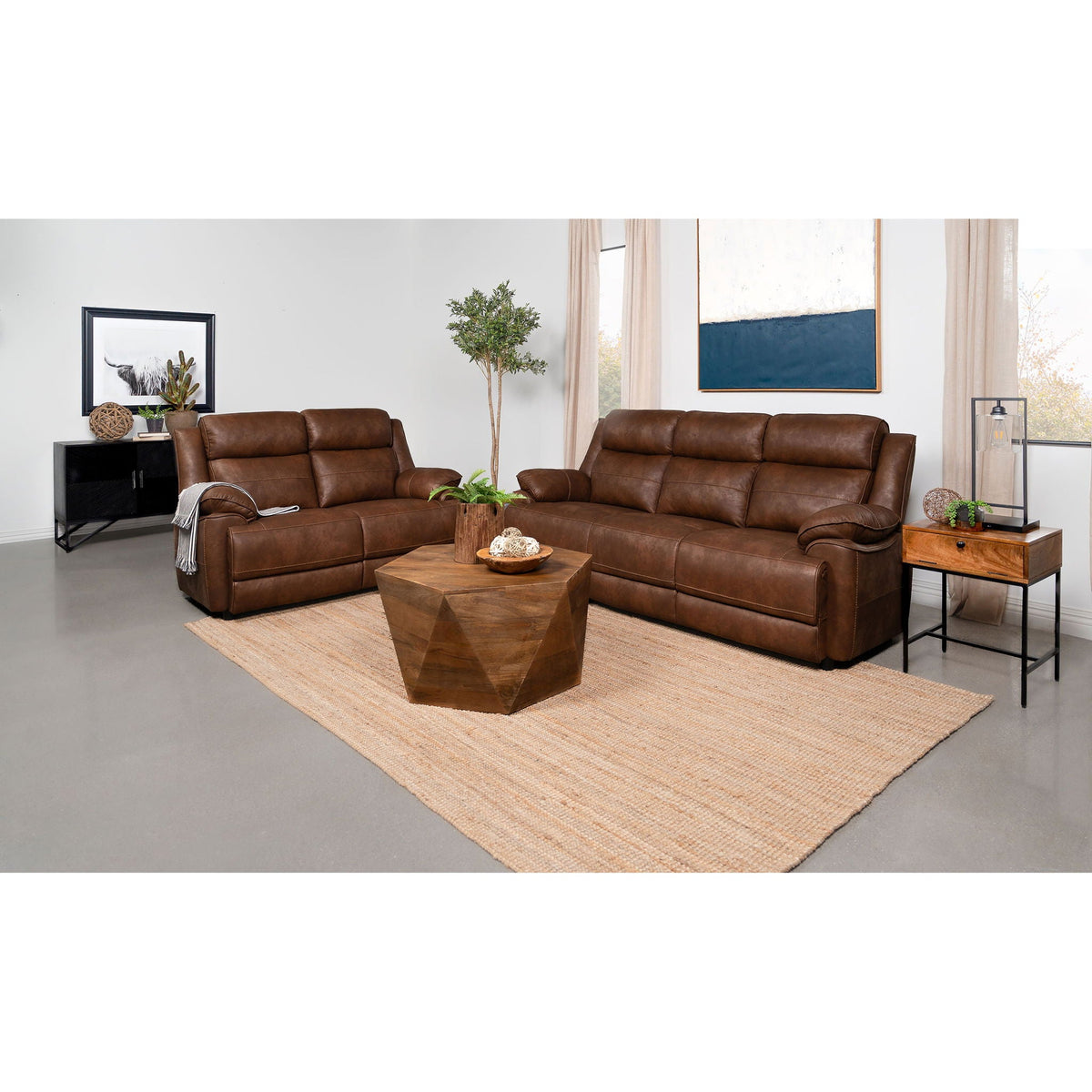 Worthington Modern and Durable Microfiber Couch