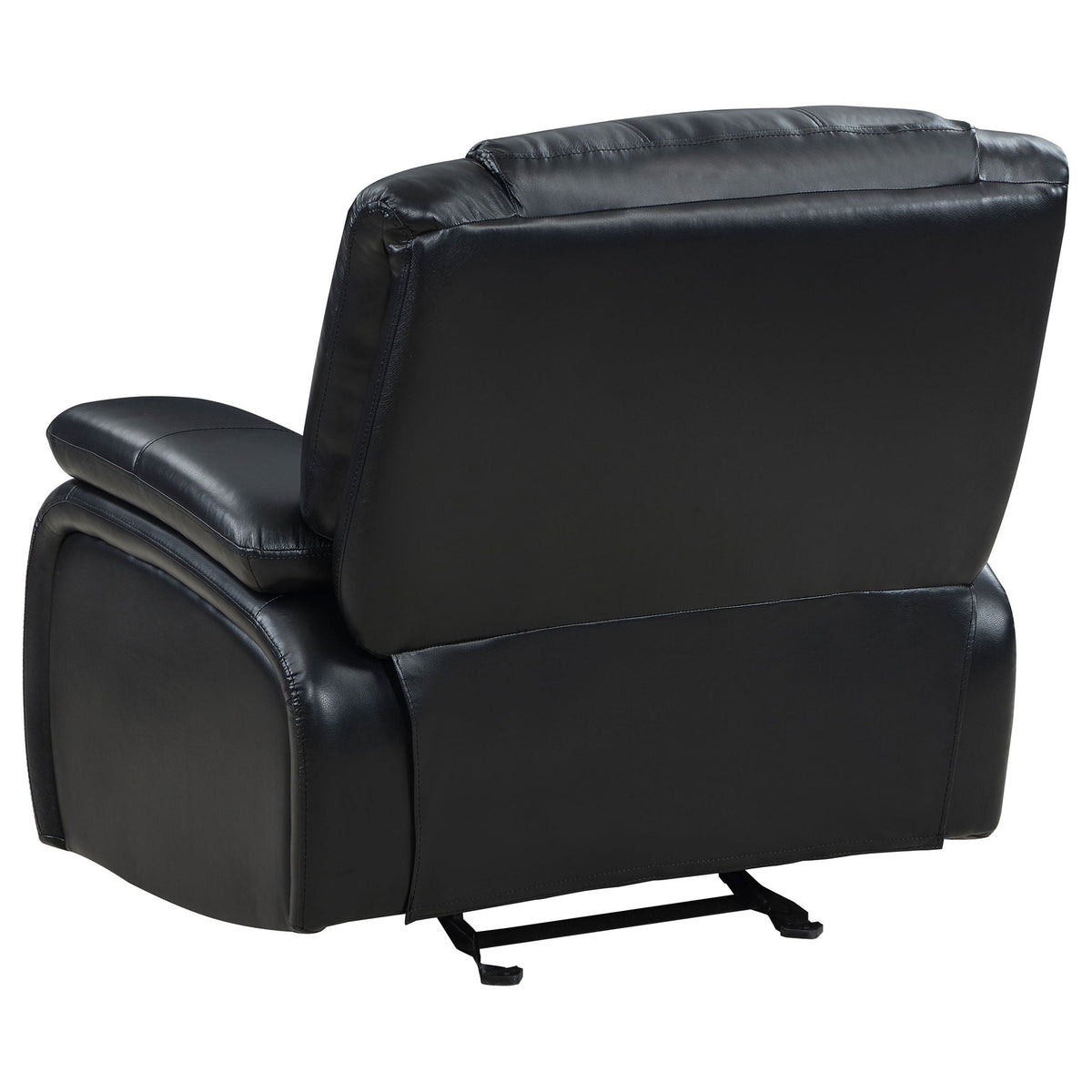 Elodie Plush Glider Recliner and Cushions
