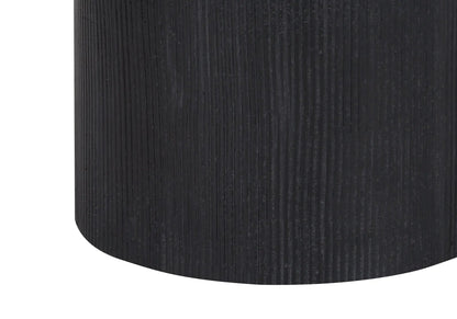Table lamp with black concrete ribbed base by Unique Piece Furniture on Tampa Home & Garden Store