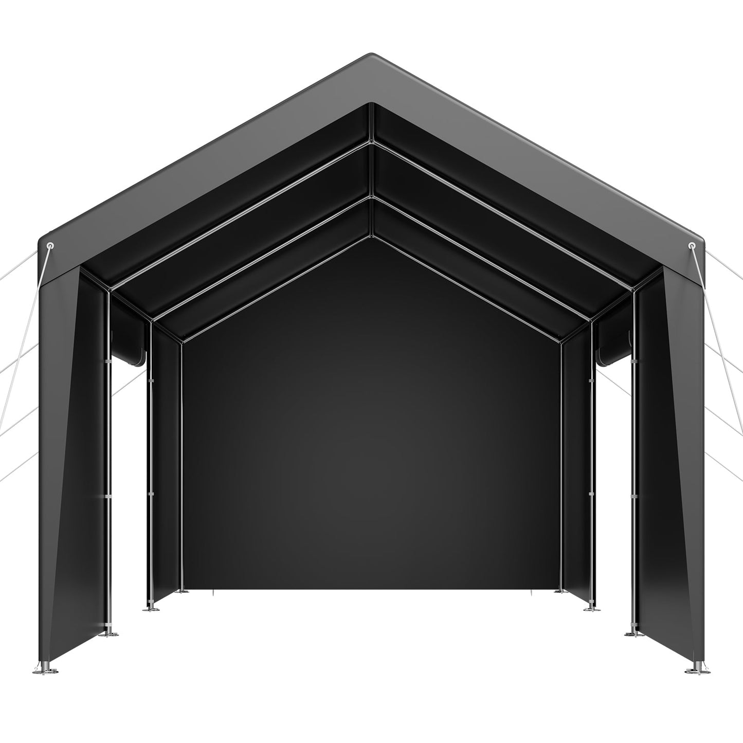 Heavy Duty 12X20 Feet Carport and Sidewalls
