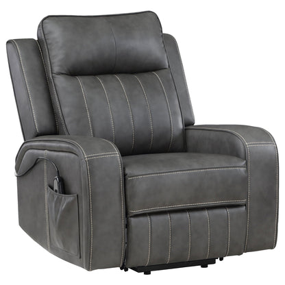 McKinley Gray Power Lift and Recliner Chair