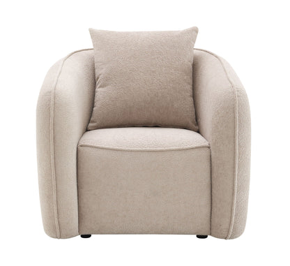 Keith Chenille Armchair with a Matching Pillow