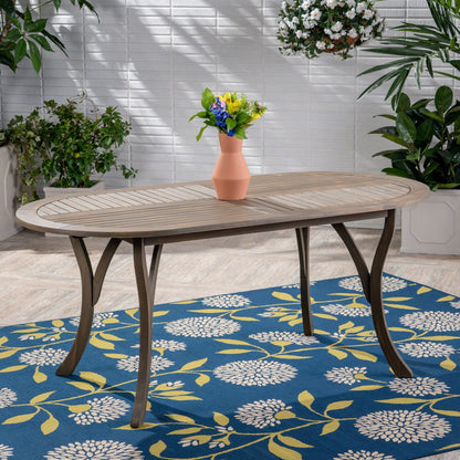 Premium Acacia Wood Outdoor Table For The Patio