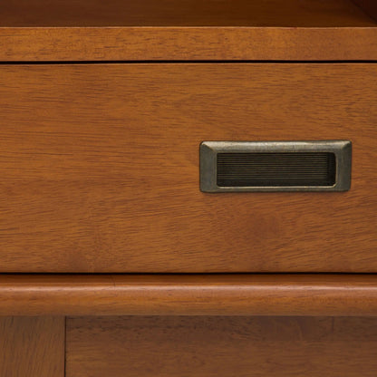Draper Mid Century Wide Bookcase and Storage Unit