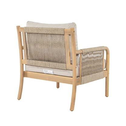 Casper Outdoor Chat Set and Cushions for Patio