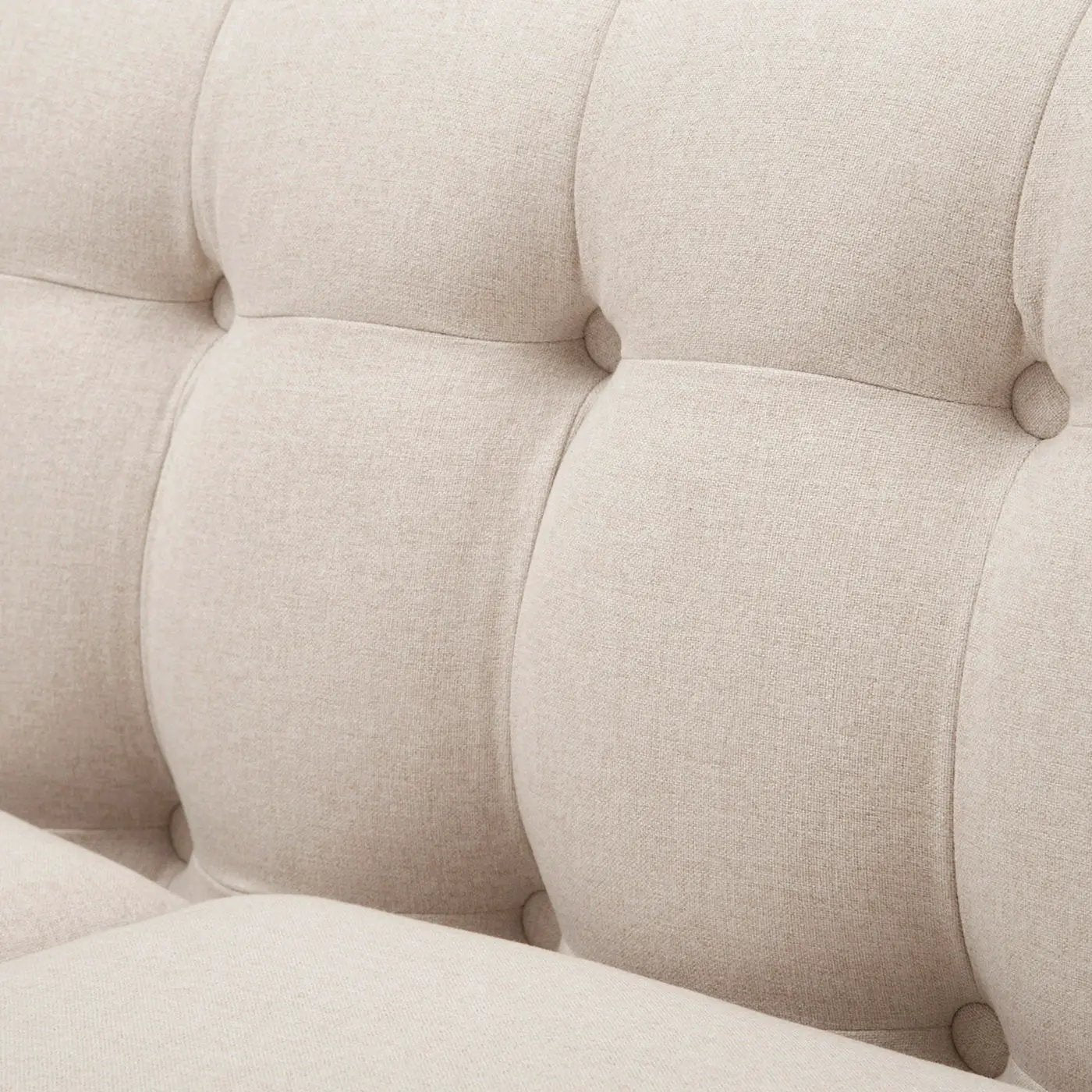 Jack Modern Tuxedo Tufted Sofa beige fabric upholstery Unique Piece Furniture on Tampa Home & Garden Store