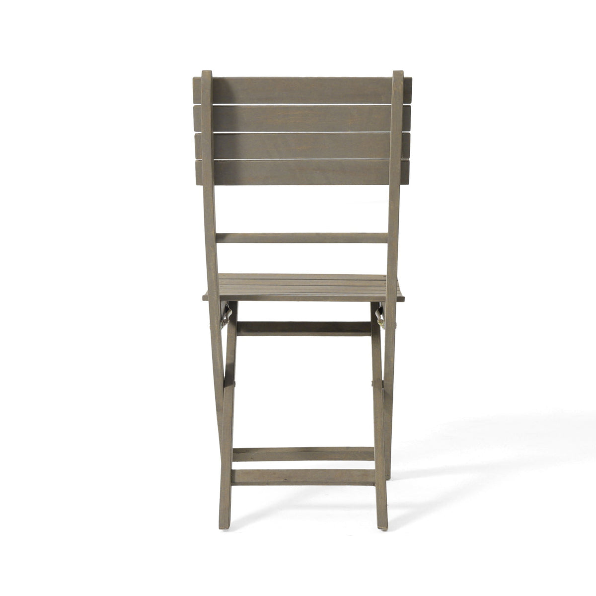 Positano foldable dining chair in brown wood for 5-piece outdoor set HouseOfZazla on Tampa Home & Garden Store
