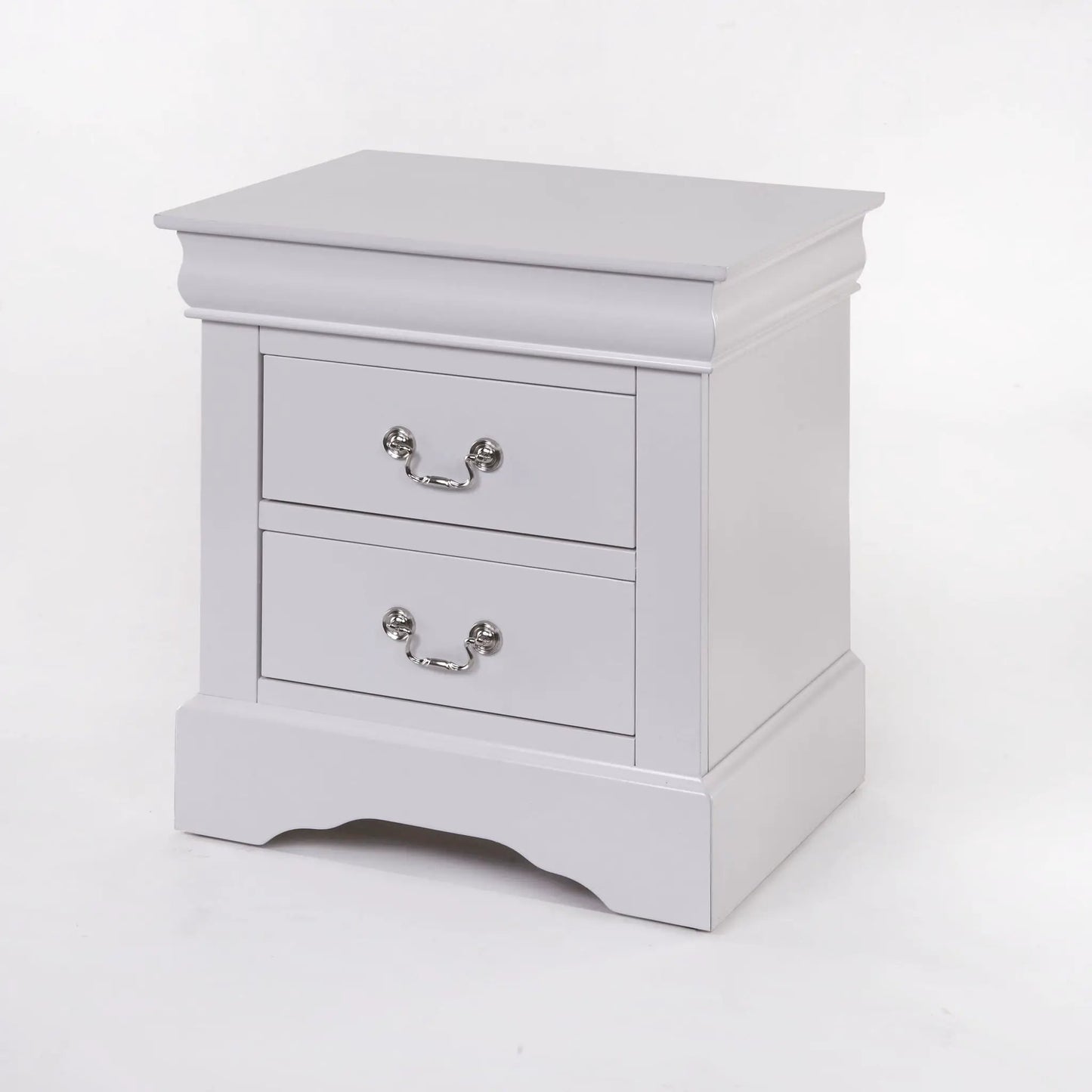 Louis Philippe III Sleek Design Nightstand
