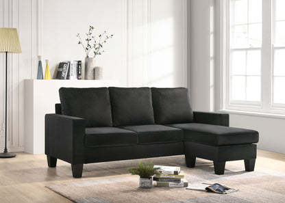 Jessica Reversible Sofa Chaise for Small Homes