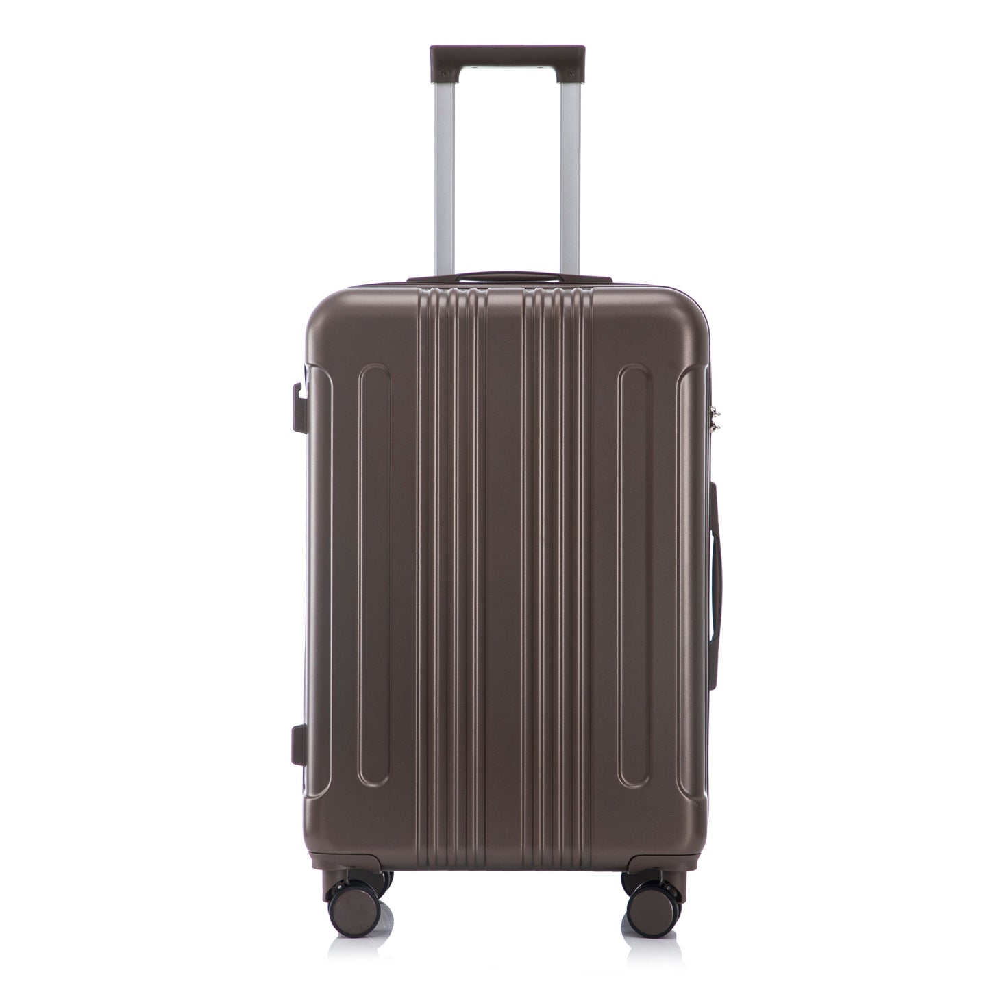 3 Piece ABS Spinner Wheel Luggage Set brown from HouseOfZazla on Tampa Home & Garden Store