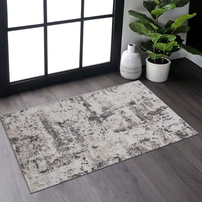 Payas Abstract Area Rug With Neutral Palette