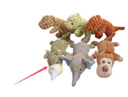 Dayan plush dog and elephant sound toys set, 8-piece crochet plush pets, Sell My Stuff on Tampa Home & Garden Store