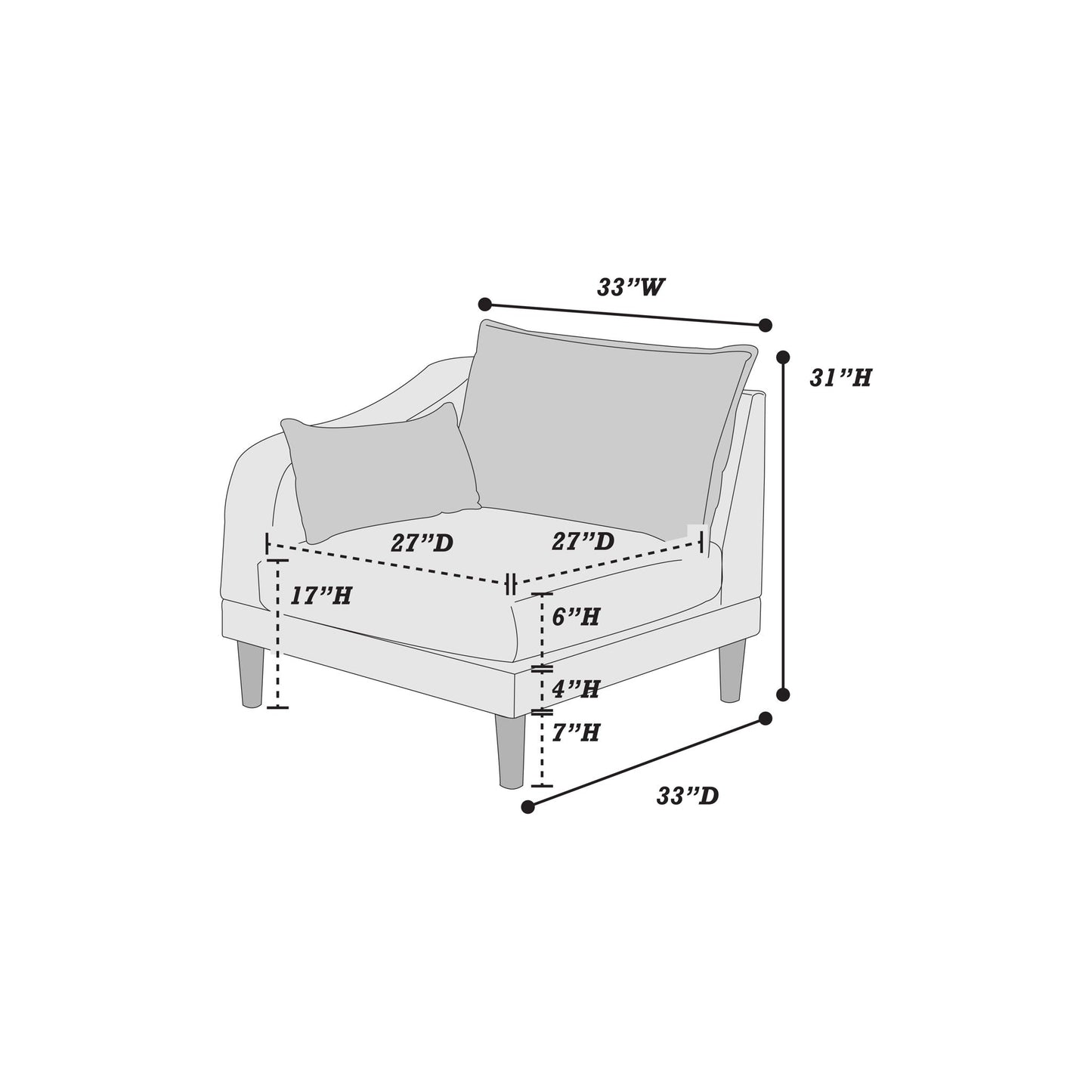 Pink modular L-sectional 3-piece sofa set with ottomans by HouseOfZazla, diagram only on Tampa Home & Garden Store