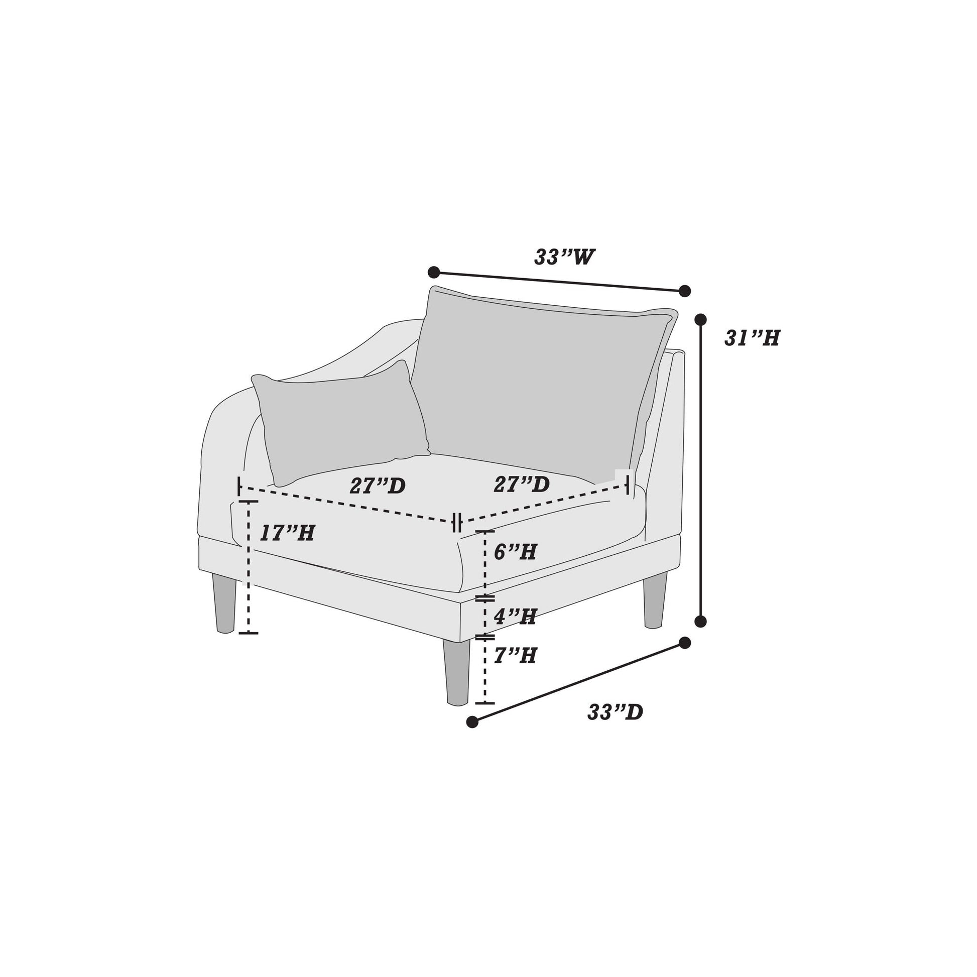 Pink modular L-sectional 3-piece sofa set with ottomans by HouseOfZazla, diagram only on Tampa Home & Garden Store