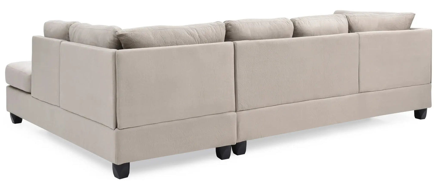 Malone Comfort Sectional Right or Left Chaise