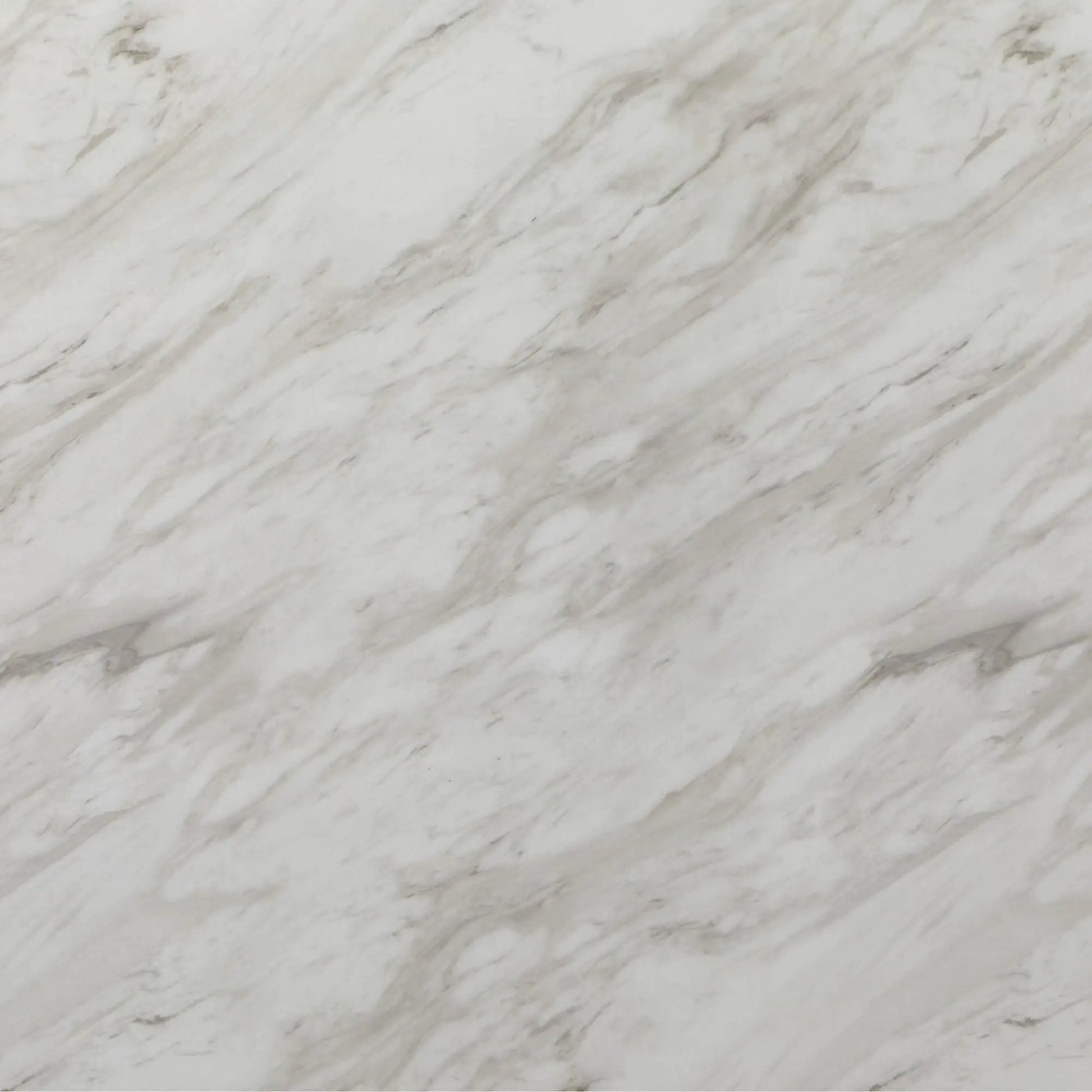 Sheena dining table top in white marble with gray veining on Tampa Home & Garden Store