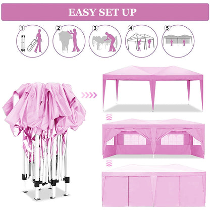 10x20 Ez Pop Up Canopy for Outdoor Parties
