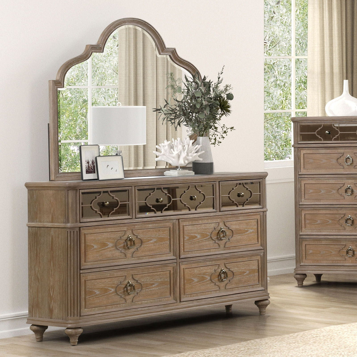 Oak dresser with dovetail drawers natural oak finish by HouseOfZazla on Tampa Home & Garden Store