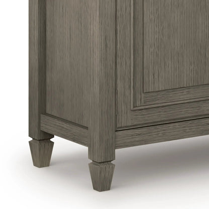 Connaught Handcrafted Solid Wood Entryway Cabinet
