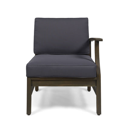 the Perla Acacia Wood Patio Armchair for Outdoors