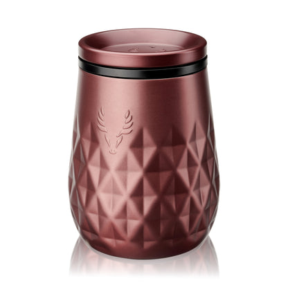 Large Paragon Wine Tumbler in Vintage Rose Finish
