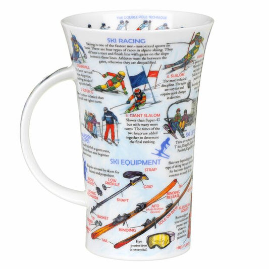 Mug en porcelaine fine « World Of Skie » style Glencoe par Dunoon
