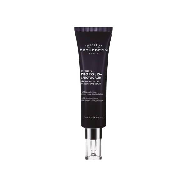 Face serum Institut Esthederm Intensive Propolis + Salicylic Acid Serum, black tube on Tampa Home & Garden Store
