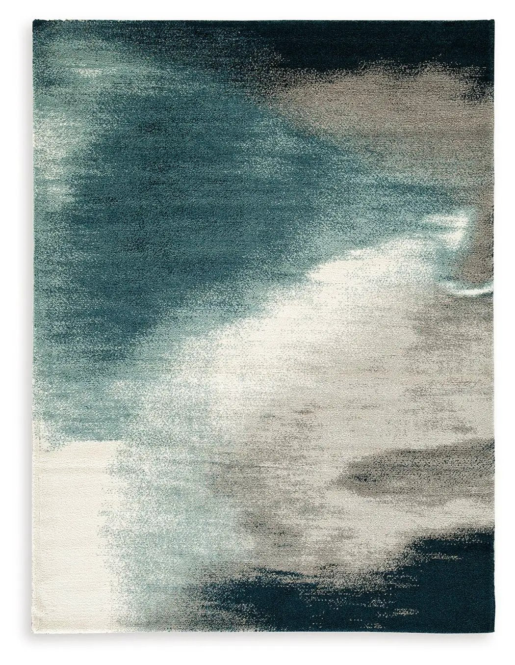 Brentward Blue Gray Ivory 8x10 Area Rug Style