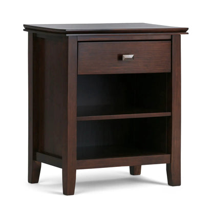 Artisan Handcrafted Bedside Table with Drawer