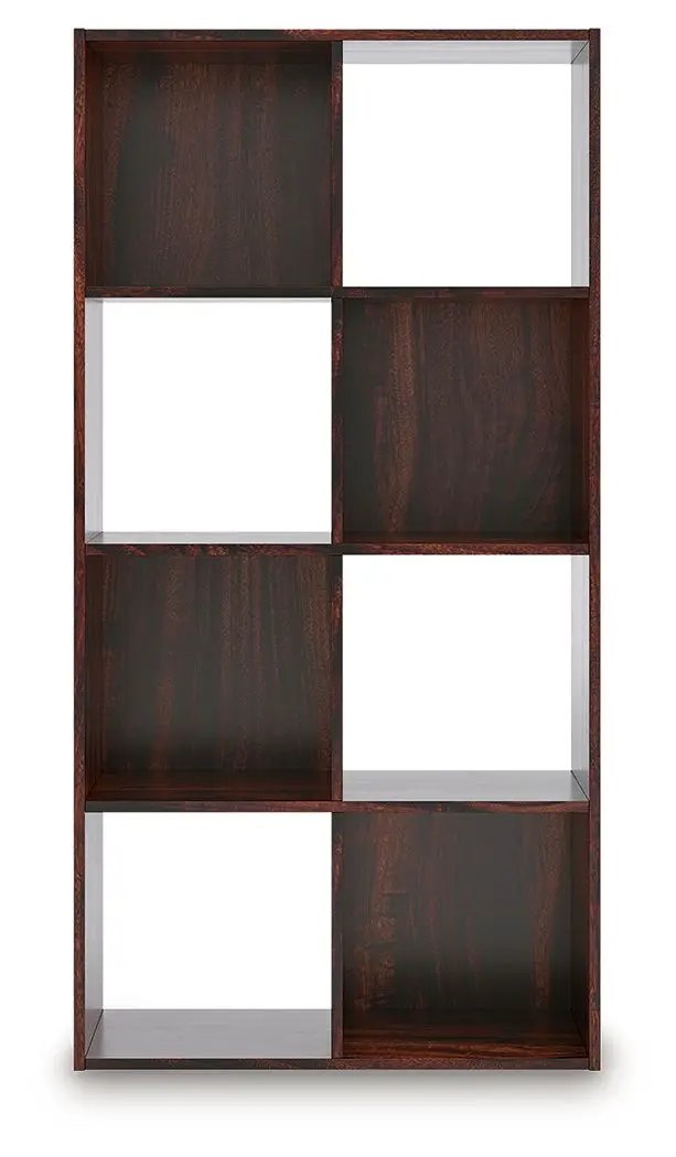 Glosmount cube organizer in dark wood finish with six open cubbies by Unique Piece Furniture on Tampa Home & Garden Store