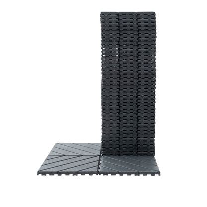 Durable Plastic Interlock Deck Tiles For a Home
