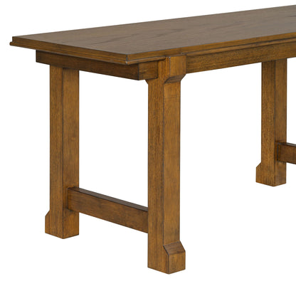 Rubber Wood Six Piece Kitchen and Dining Set