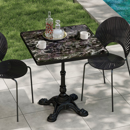 Outdoor Sintered Stone and a Modern Dining Table