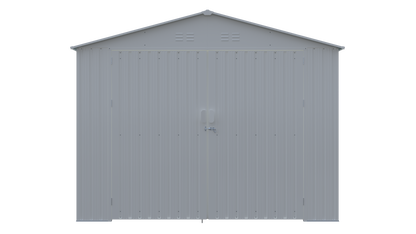 Outdoor 20x10 Ft Metal Shed and Garden Storage