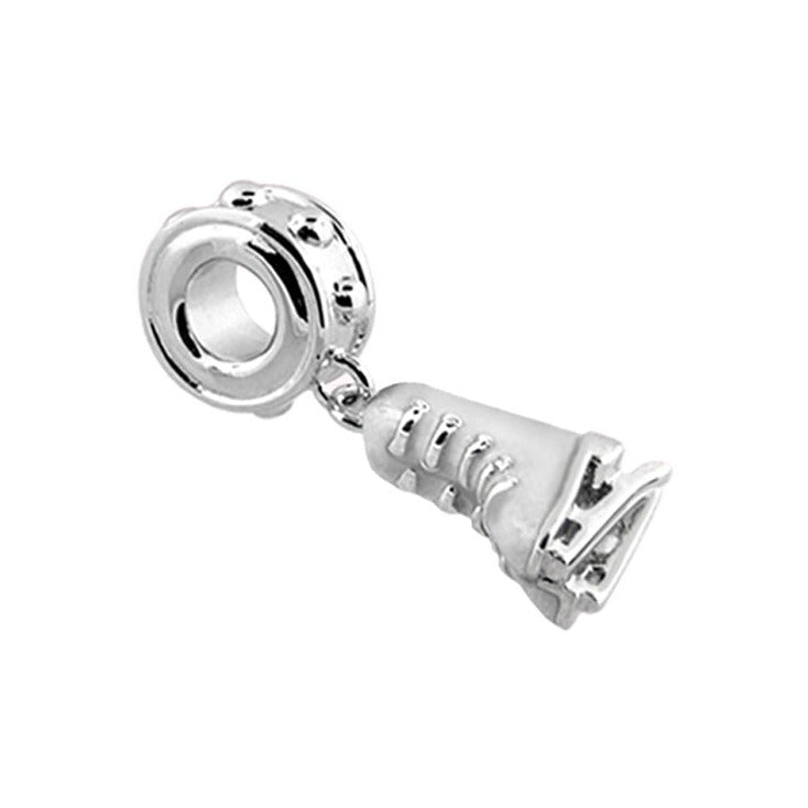 Gabriella Beads Ice Skate charm pendant, silver-tone, Lauren G Adams, Charms & Pendants on Tampa Home & Garden Store