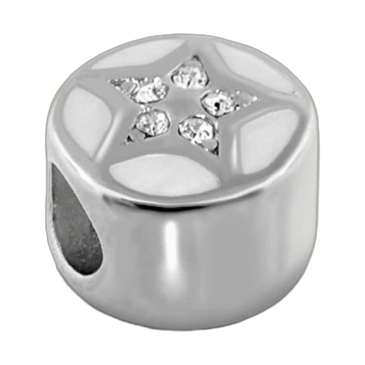 Gabriella Beads Pave Star charm with crystal-studded star design Lauren G Adams collection on Tampa Home & Garden Store