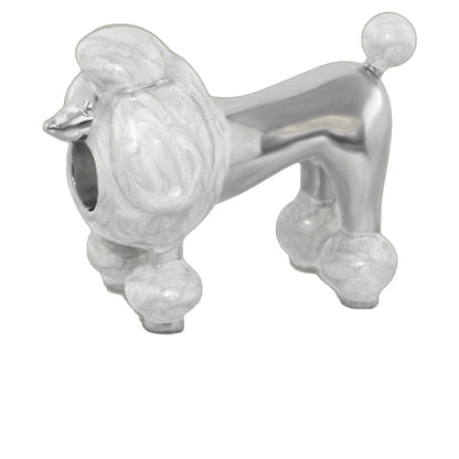 Gabriella Beads Poodle charm from Lauren G Adams, Charms & Pendants silver tone on Tampa Home & Garden Store