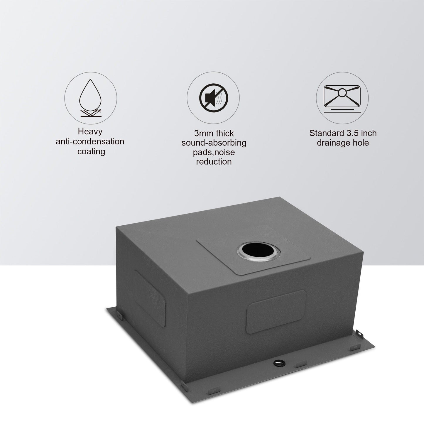 Topmount Brushed Stainless Steel Kitchen Sink