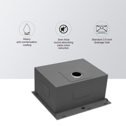 Topmount Brushed Stainless Steel Kitchen Sink
