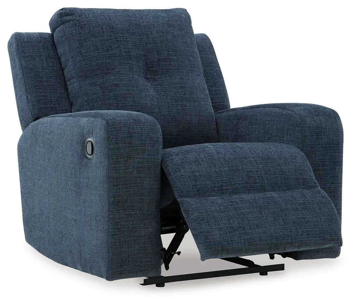 Danum Zero Wall Recliner blue textured fabric recliner chair by Unique Piece Furniture on Tampa Home & Garden Store