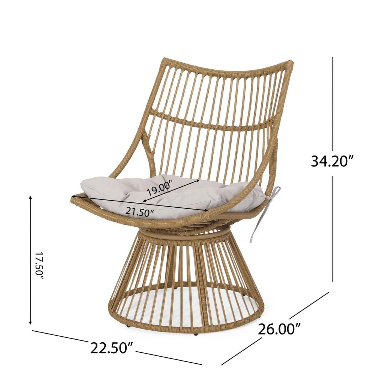 Elaine Durable Outdoor Chair And Table Set