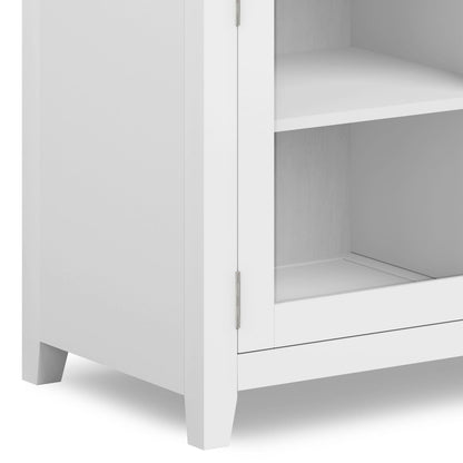 Handcrafted Sideboard Buffet with glass doors and tapered legs on Tampa Home & Garden Store